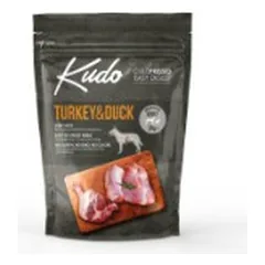 Kudo Turkey&Duck Medium Maxi Adult sausas maistas suaugusiems šunims, 3 kg parduotuvėje akvanamai.lt