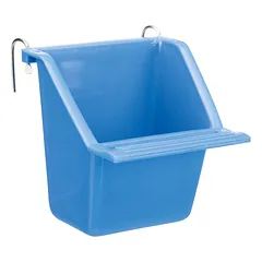 Trixie Dubenėlis: Pakabinamas dubenėlis su vieliniu laikikliu, plastikas 80ml/6cm — 4 nuotrauka