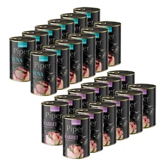 DOLINA NOTECI Piper sterilizuotoms katėms su tunu 400g