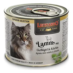 LEONARDO Superior Selection Ėriena su paukštiena ir moliūgais 200 g