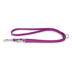 Das Lederband Hunde Führleine Boston Violet