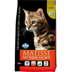 FARMINA MATISSE Neutered 1,5 kg Lašiša kastruotoms katinams