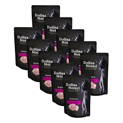 DOLINA NOTECI Premium patiekalas iš kalakuto 10x85 g drėgnas maistas katėms