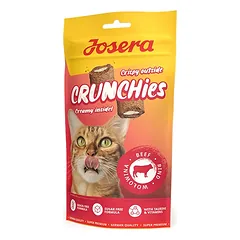 Josera Crunchies Beef jautienos skanėstai katėms, 60 g