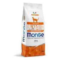 Monge Dry Cat Adult Sterilized sausas maistas sterilizuotoms katėms su antiena, 10 kg