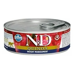 Farmina N&D Cat Quinoa Adult Weight Management 80 g photo