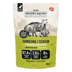 Sparpaket Wiejska Zagroda Dog Pouches 3 x 500 g