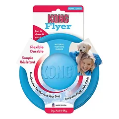 KONG Puppy Flyer minkštas skraidantis diskas šuniukams, 17.8 cm — 2 nuotrauka