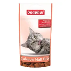 Beaphar Malt - Bits with Salmon skanėstai su lašiša katėms