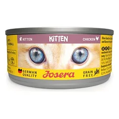 12 x 85 g Josera Kitten + 400 g sausas maistas dovanų! drėgnas maistas kačiukams