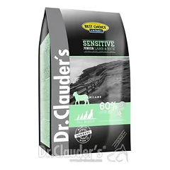 DR. CLAUDER’S SENSITIVE JUNIOR JAUNIEMS ŠUNIMS SU ĖRIENA IR RYŽIAIS 4 – 20 kg