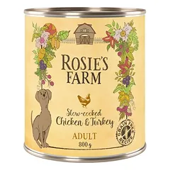 Rosie's Farm Adult drėgnas maistas šunims 6 x 800 g — 4 nuotrauka
