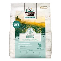 WILDES LAND Classic Adult Sterilised sausas maistas sterilizuotoms katėms su vištiena, 400g