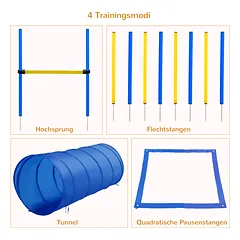 Agility komplektas 148 × 60 cm — 4 nuotrauka