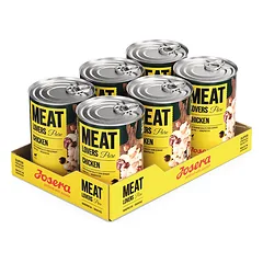 Josera Meat Lovers vištienos konservai šunims 6 x 800g — 1 nuotrauka