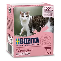Konservai katėms Bozita Cat su jautiena, 370 g