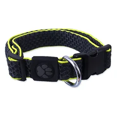 Active Dog Collar Mellow M reguliuojamas antkaklis šunims su atšvaitais, pilkas, 2.5×35-51 cm