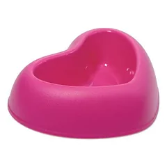 Georplast plastmasinis dubenėlis šunims ir katėms, 0.8 l, 26.5 x 22 x 6.5 cm
