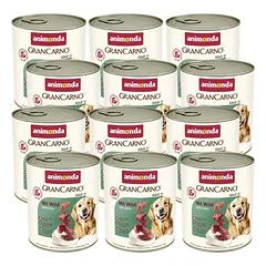 ANIMONDA GranCarno Adult Dog skonis: elniena 18x800g