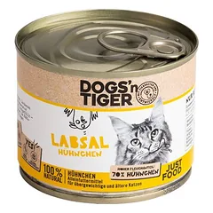 Dogs'n Tiger Senior Cat drėgnas maistas katėms, ekonominė pakuotė 12 x 200 g, 200 - 399 g — 2 nuotrauka