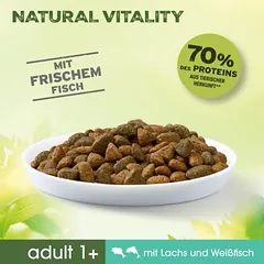 Perfect Fit Natural Vitality Adult 1+ Lachs und Weißfisch photo