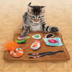 KONG Pull-A-Partz žaislas katėms Sushi, 1 vnt. — 5 nuotrauka