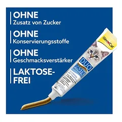 GimCat Duo pasta Multi-Vitamin su tunu, skanėstai katėms, 50 - 79 g — 3 nuotrauka