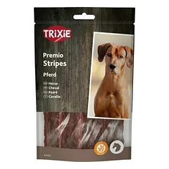 Trixie Premio arklienos juostelės, skanėstai šunims 11 cm 100 g — 2 nuotrauka