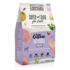 MAC's Superfood for Cats Kitten sausas maistas kačiukams, 5 - 9,9 kg — 2 nuotrauka
