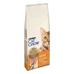 PURINA Cat Chow Adult su lašiša, sausas maistas katėms