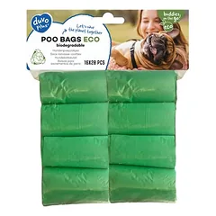 Duvo+ Hundekotbeutel Eco biodegradable grün