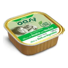 Oasy paštetas su antiena ir daržovėmis suaugusioms katėms