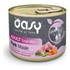 Oasy Grain Free Adult Small & Mini Pork konservai su kiauliena šunims