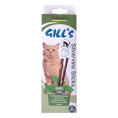 Gill's Silvervine lazdelės katėms, 5vnt
