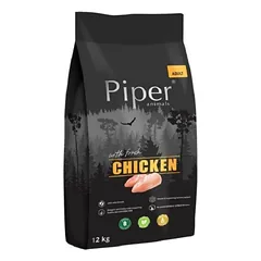 PIPER sausas maistas šunims su vištiena 12 kg