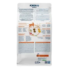 Forza10 Mini & Toy DIET Low Grain begrūdis sausas maistas mažiems šunims su arkliena mėsa ir žirniais, 1,5 kg — 2 nuotrauka