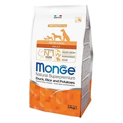 MONGE Adult sausas maistas šunims su antiena, 12 kg