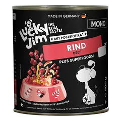 Lucky Jim Mono drėgnas maistas šunims 6 x 800 g — 3 nuotrauka