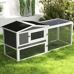 Triušių namelis 156 × 58 × 68 cm — 2 nuotrauka