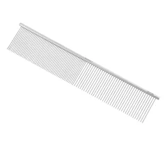 Madan Professional Carbon Comb - profesionalus šepetys su mišriu dantų išdėstymu, šešiakampiu rankena ir anglies smeigtukais, 19cm — 2 nuotrauka