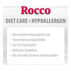 Rocco Diet Care Hypoallergen su ėriena, drėgnas maistas šunims 800 g — 2 nuotrauka