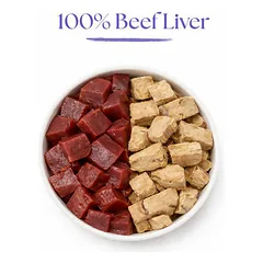 Dr Malou Dog liofilizuotos jautienos kepenėlės, skanėstai šunims 50 g — 2 nuotrauka