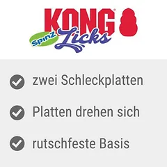 KONG Licks Spinz žaislas šunims, Dideliems 26–45 kg — 3 nuotrauka