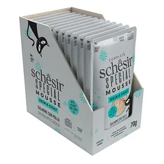 Schesir Special Skin & Coat drėgnas maistas katėms 12 x 70 g, < 79 g — 2 nuotrauka