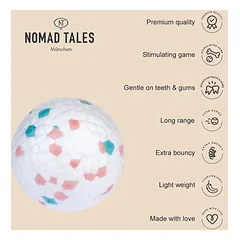Nomad Tales Bloom mėnulio šviesos kamuolys, žaislas katėms, Ø 6,3 cm — 3 nuotrauka
