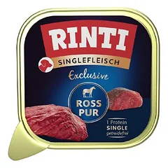 RINTI Singlefleisch Exclusive drėgnas maistas šunims 10 x 150 g — 4 nuotrauka