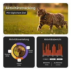 Weenect augintinių GPS sekimo įrenginys XS katėms – su antkakliu — 2 nuotrauka