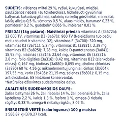 CLUB 4 PAWS Premium visavertis pašaras suaugusiems mažų veislių šunims, 14 kg — 3 nuotrauka