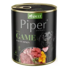 Piper konservai su žvėriena ir moliūgais šunims