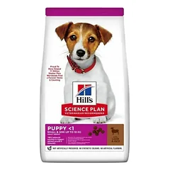 HILL'S Science Plan Puppy Small Mini Lamb and Rice 6 kg su ėriena ir ryžiais, sausas maistas mažų veislių šuniukams